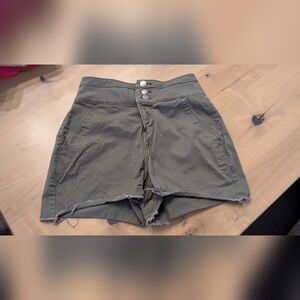Express High Waist Khaki Women's Shorts